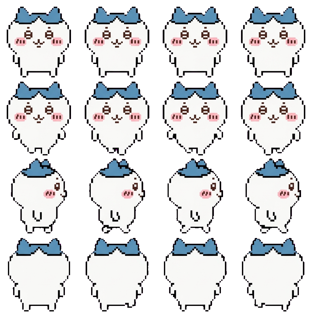 Hachiware movement sprite