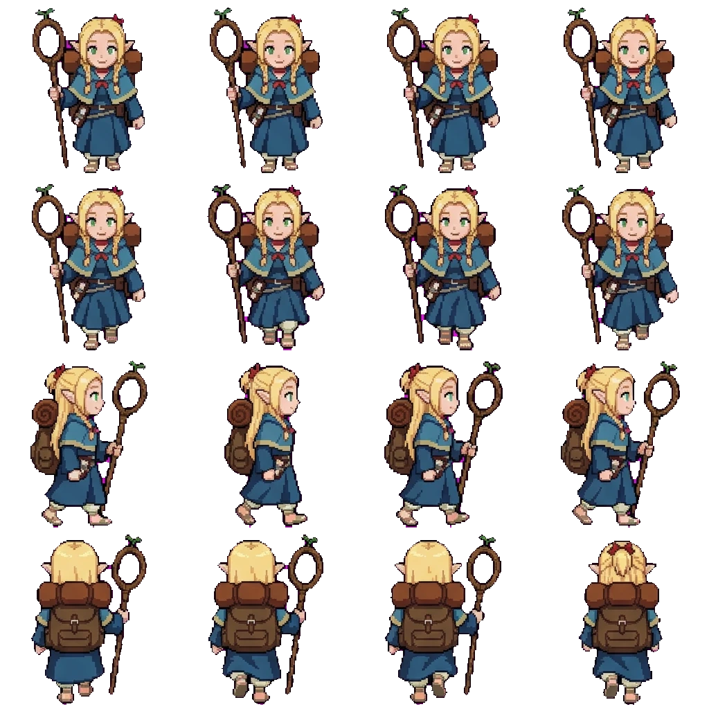 Marcille movement sprite