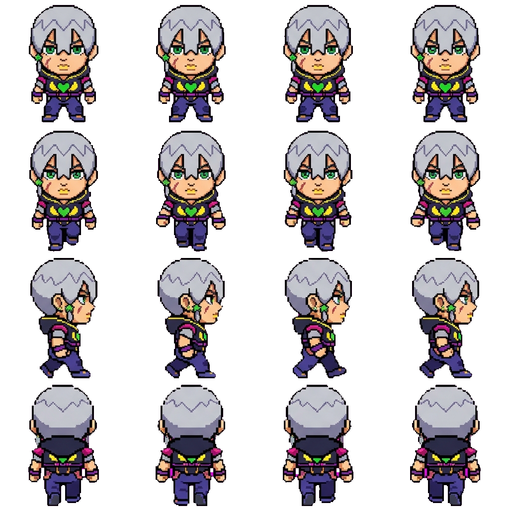 Jodio Joestar movement sprite