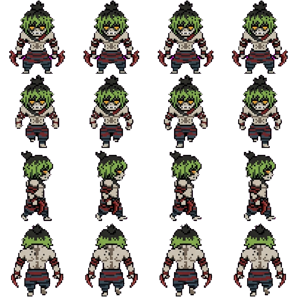 Gyutaro movement sprite