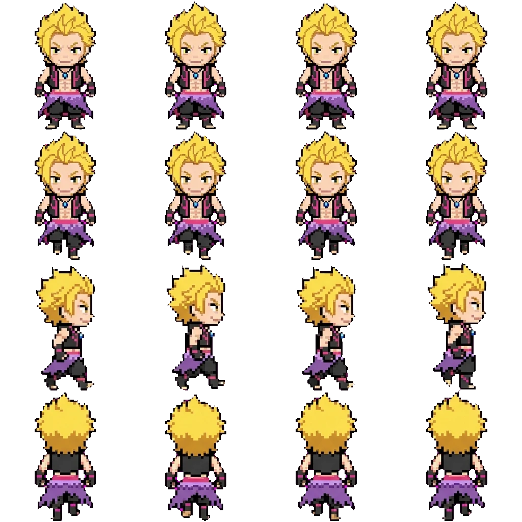 Garfiel Tinsel movement sprite