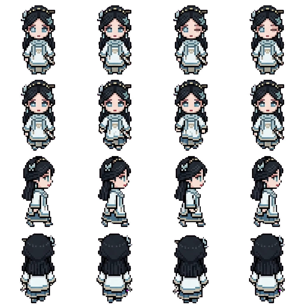 Qi Shiyi movement sprite
