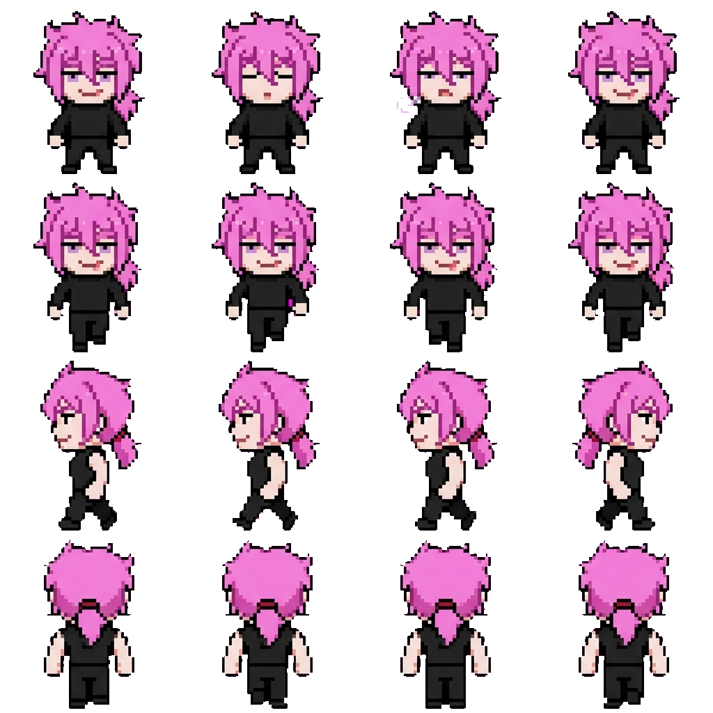 Michio movement sprite