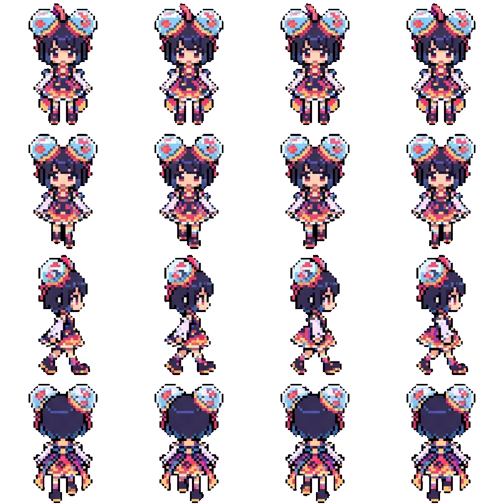 Buble movement sprite