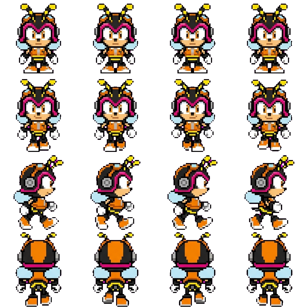 Charmy movement sprite
