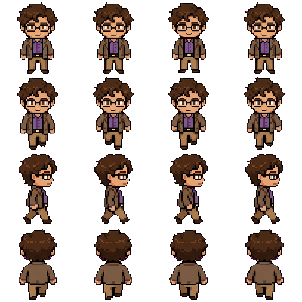Bruce Banner movement sprite