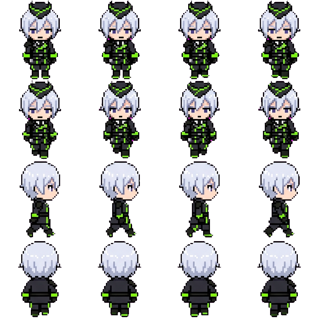Silver Vanrouge movement sprite