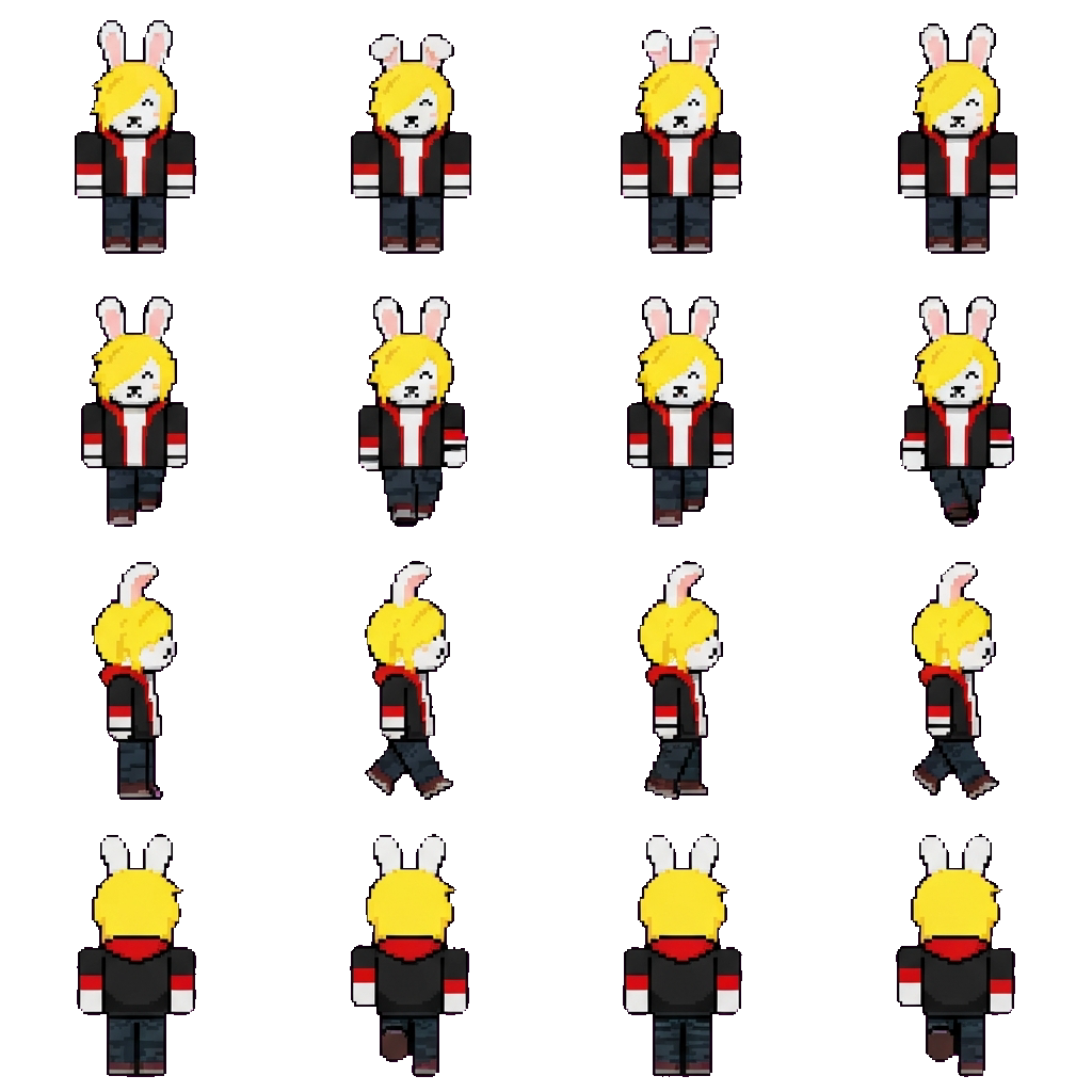 Kyu movement sprite