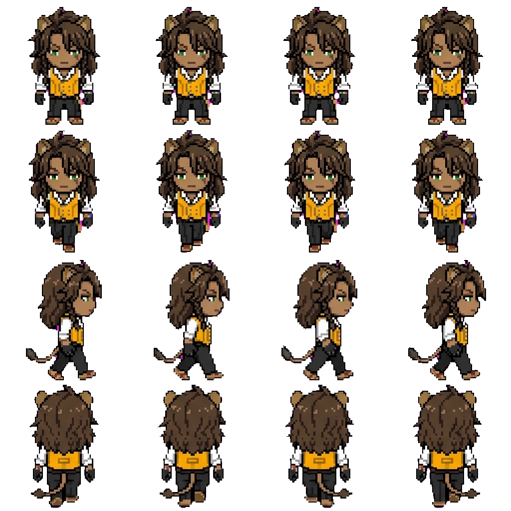 Leona movement sprite