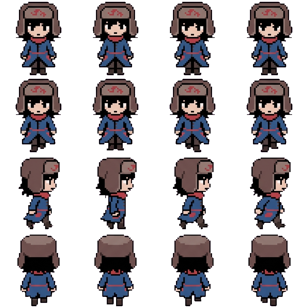 Charlotte Volkova movement sprite