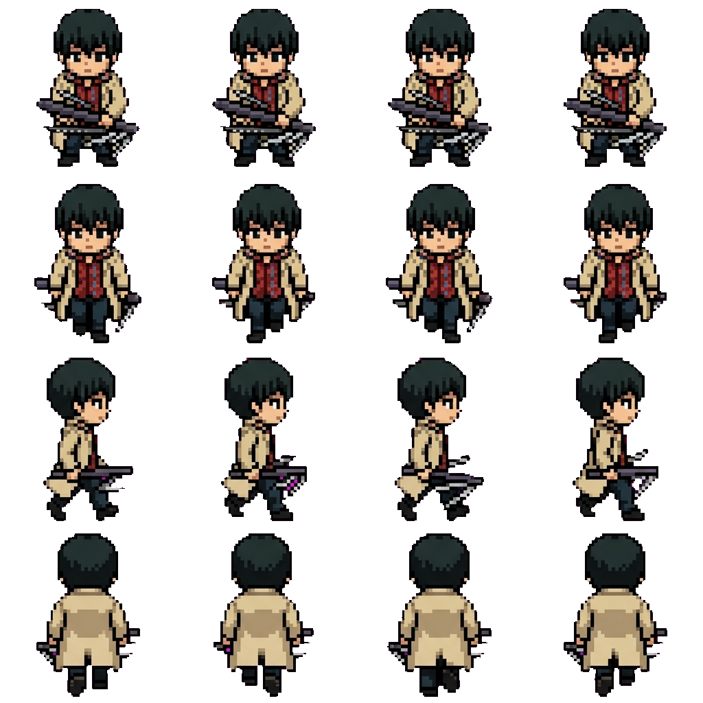 Nagumo Yoichi movement sprite