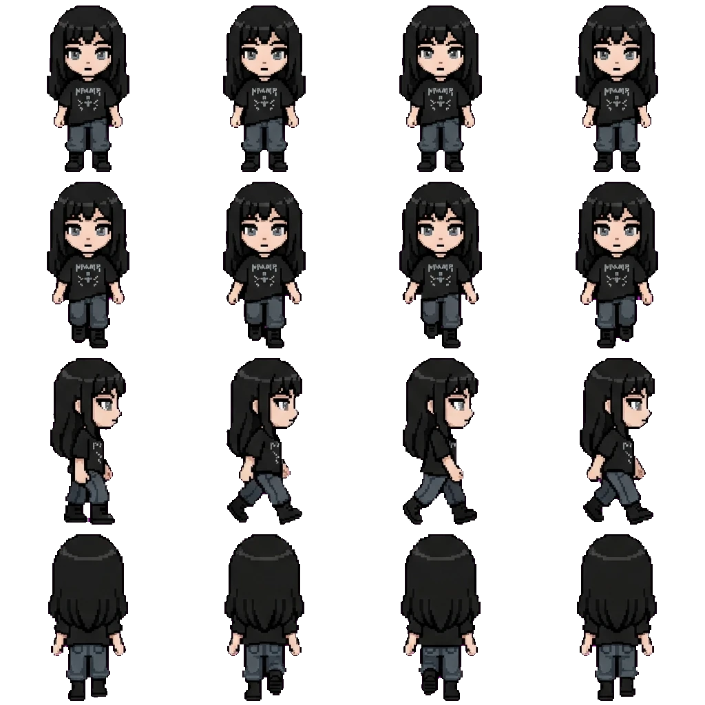 Valerie movement sprite
