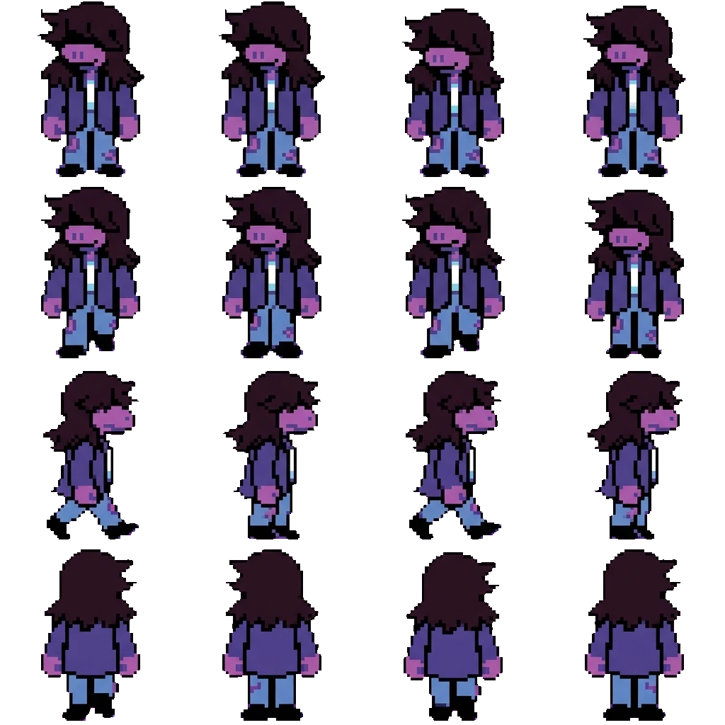 Susie movement sprite