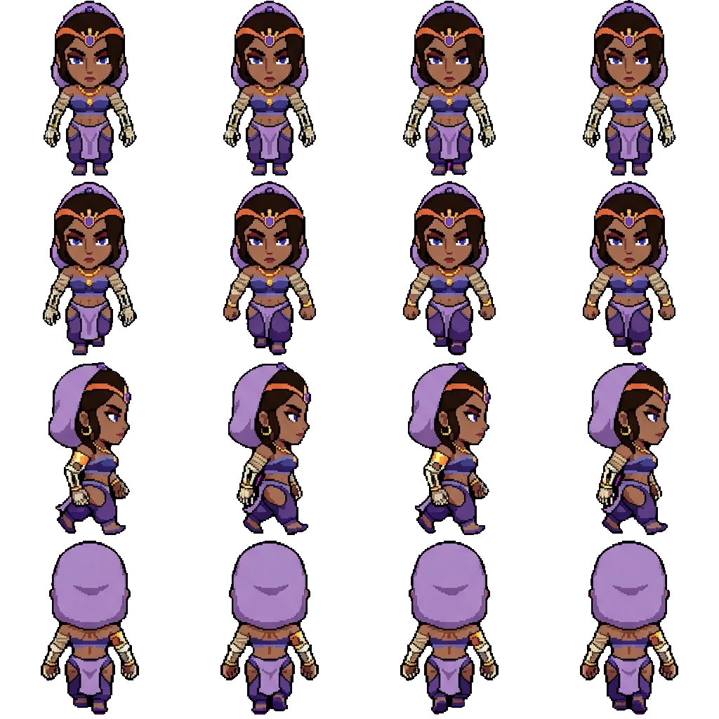 Robin movement sprite