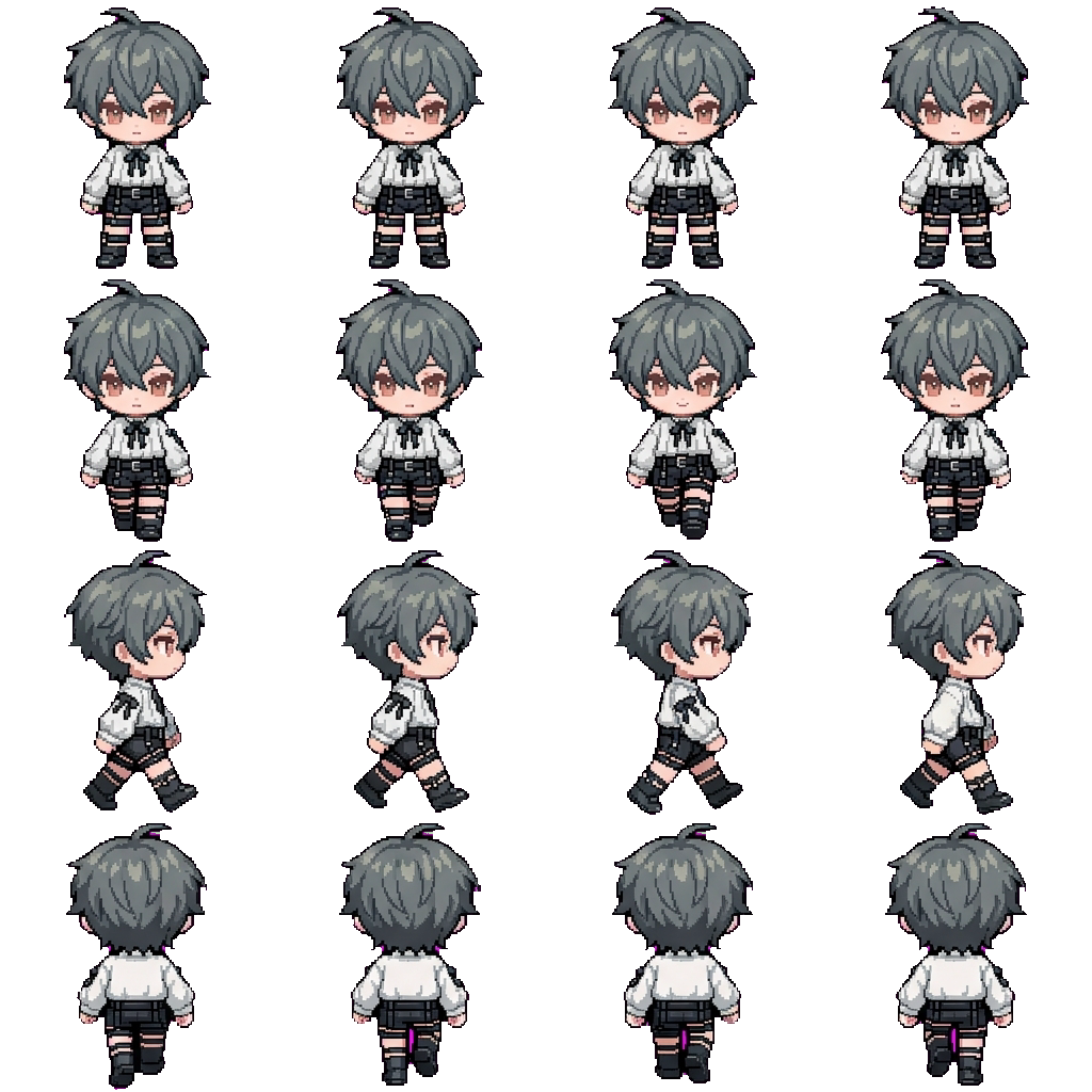 Riku!! movement sprite