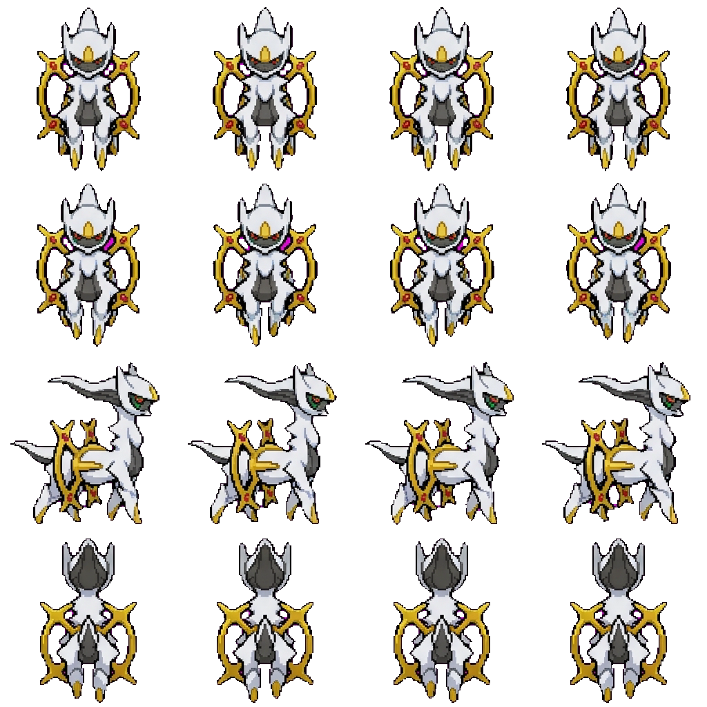 Arceus movement sprite