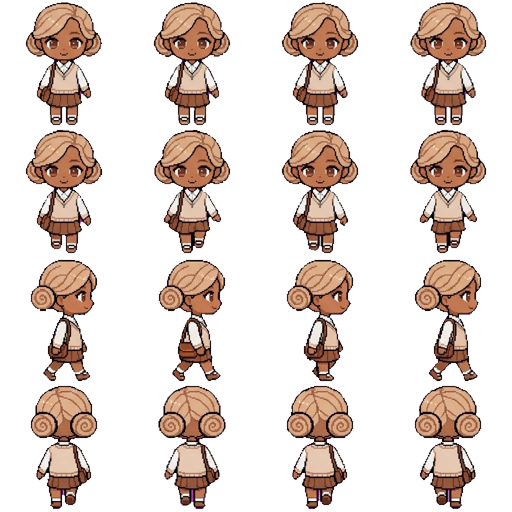 Cina movement sprite