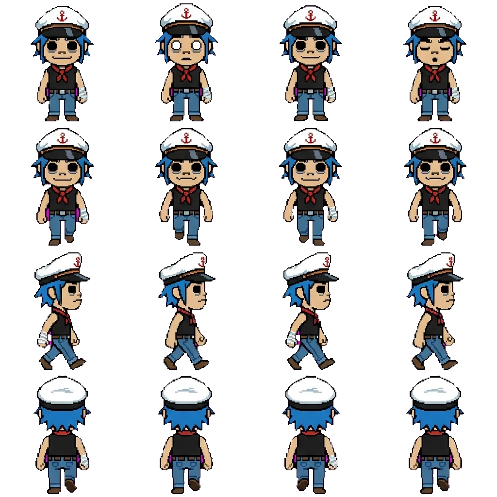 2d (Stuart Post) movement sprite