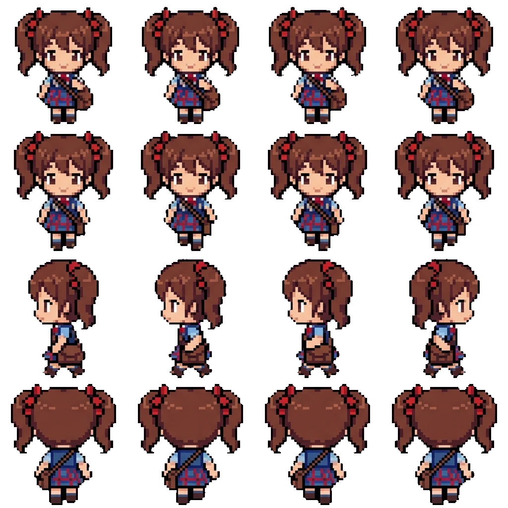 Evan movement sprite