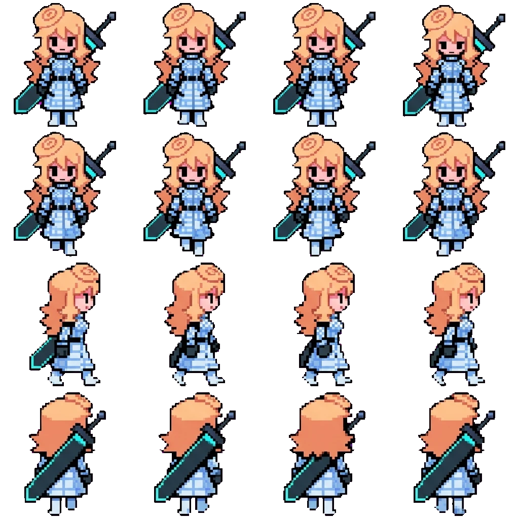 Miss Pavlova movement sprite