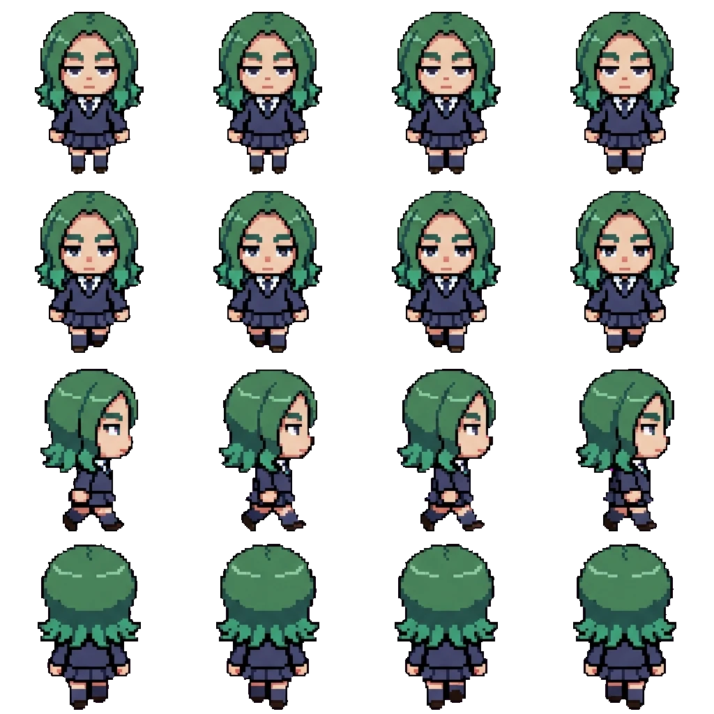 Ume movement sprite