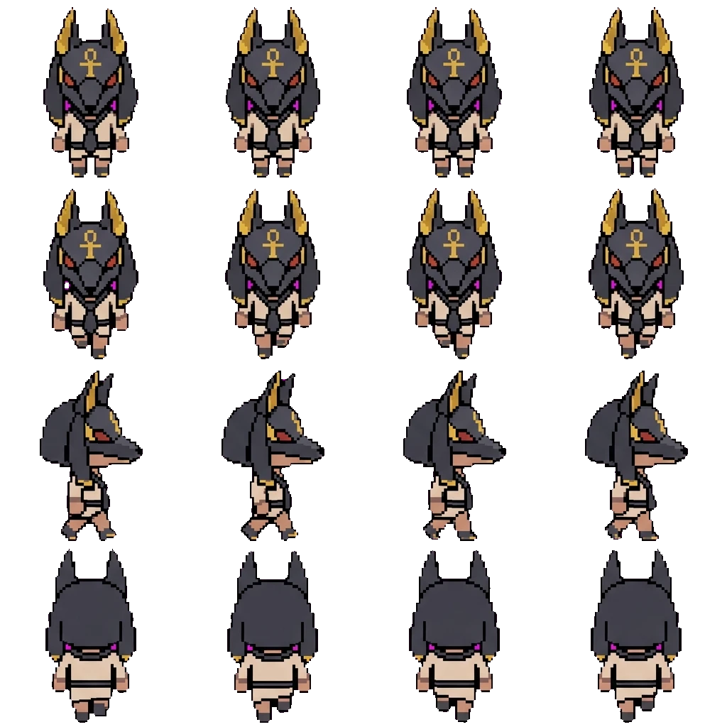 Анубис movement sprite
