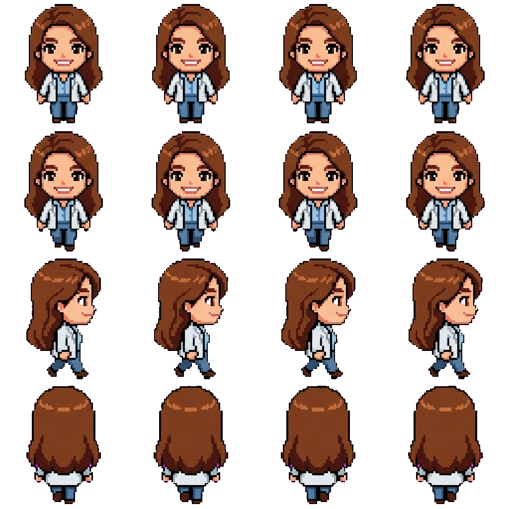 Tessa Santiago movement sprite