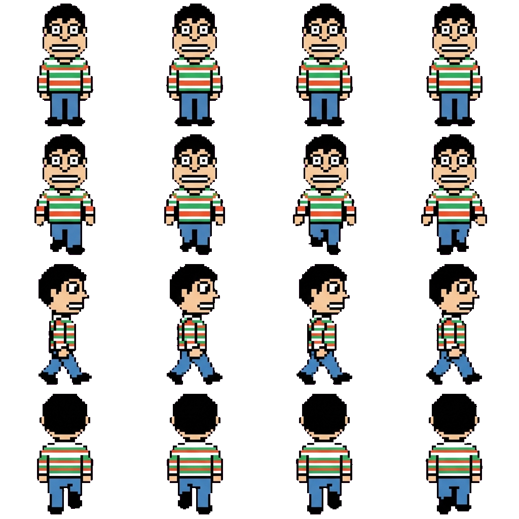 Troy movement sprite