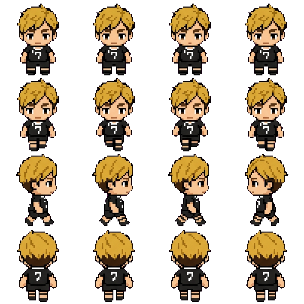 Atsumu Miya movement sprite