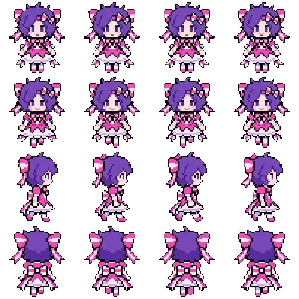 Two Tims movement sprite