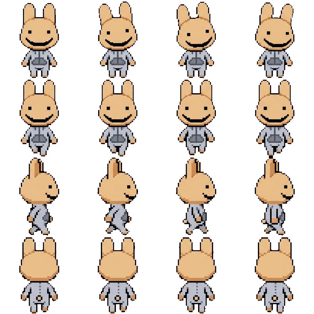 Intern movement sprite