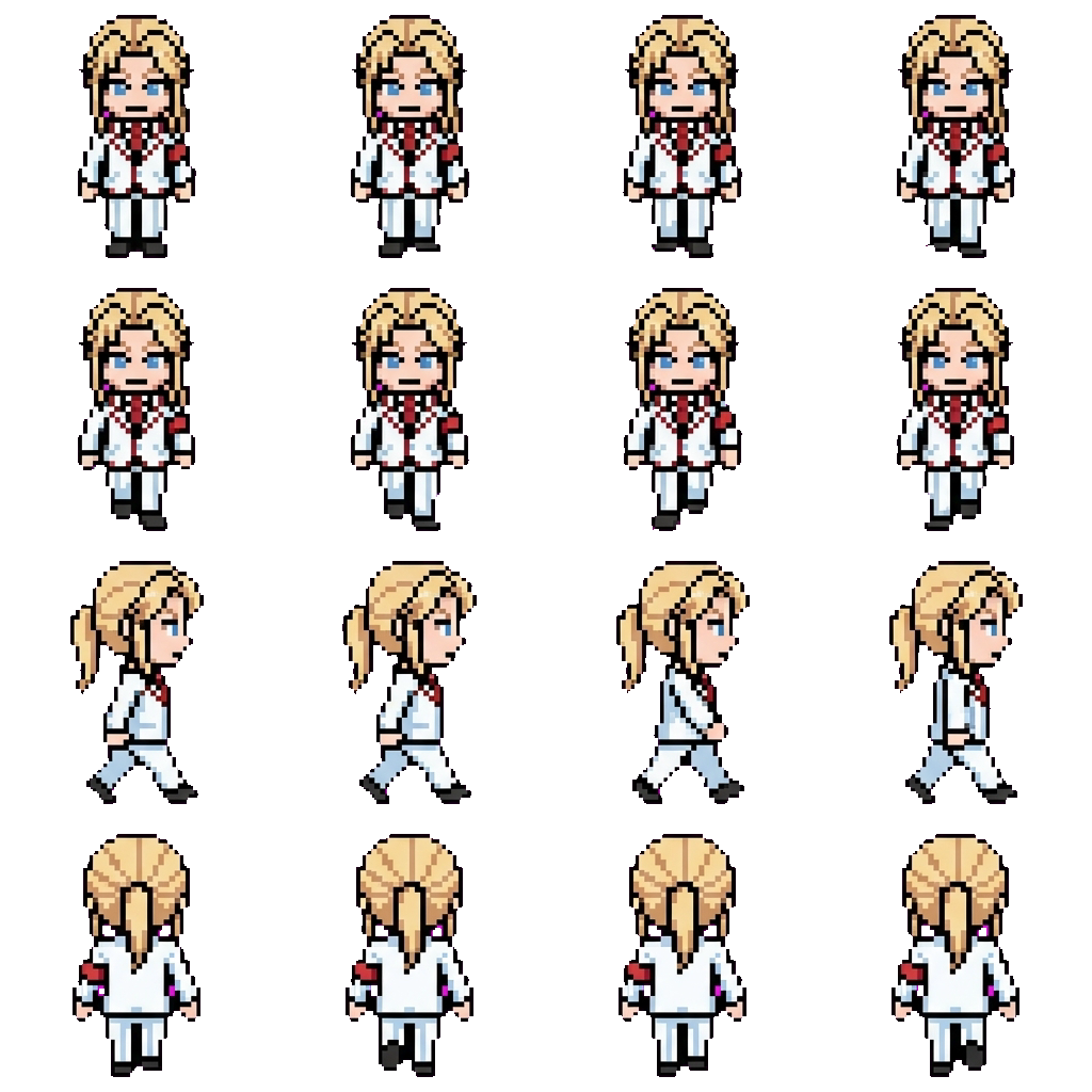 Reiichi Tanaami movement sprite