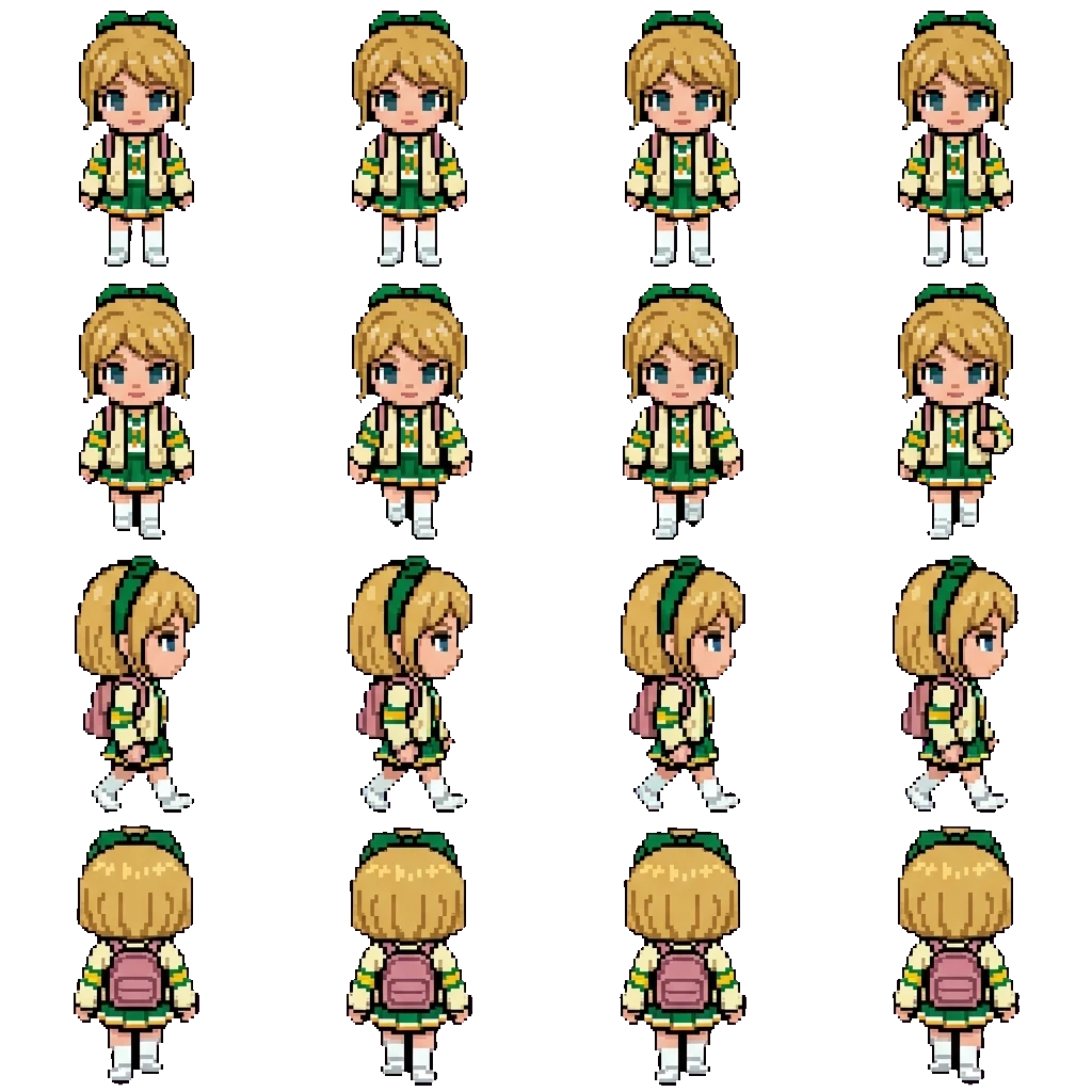 Chrissy Cunningham movement sprite