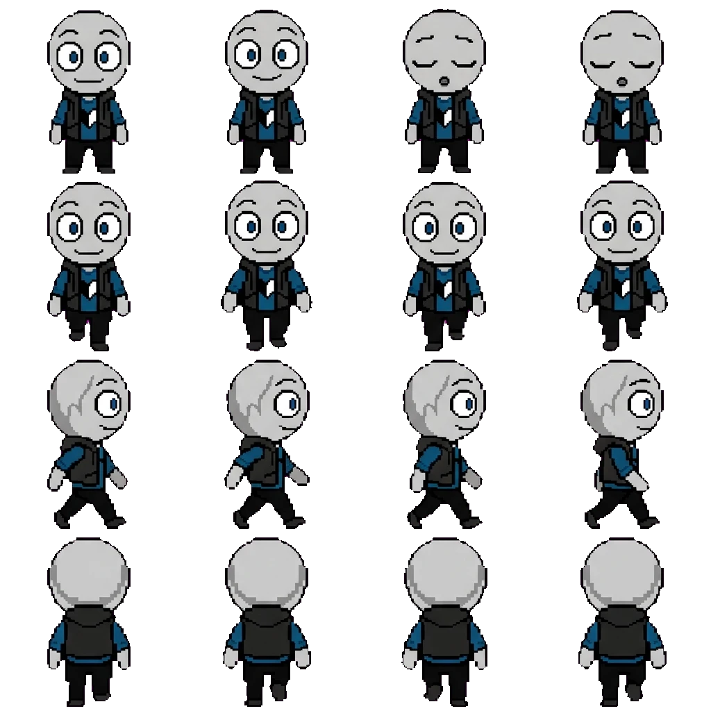 Peter movement sprite