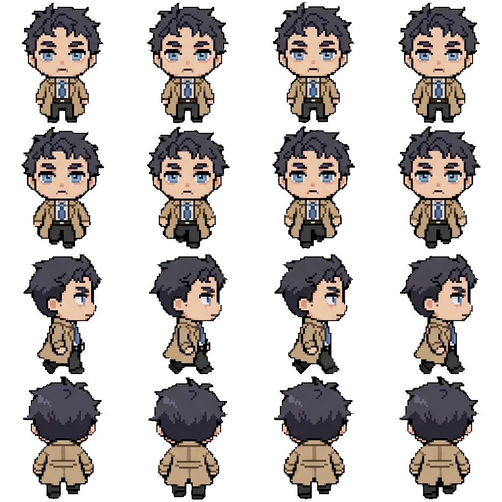 Bruce Wayne movement sprite