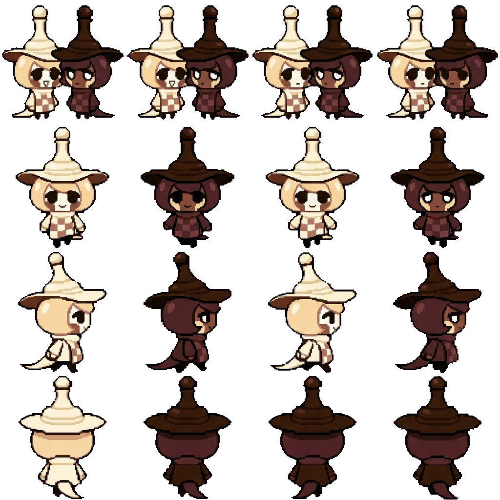 Chess Choco movement sprite