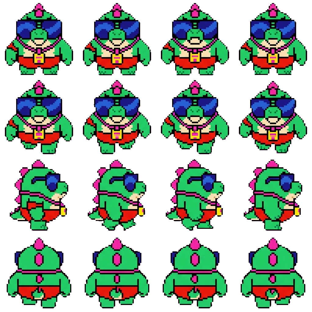 Buzz movement sprite