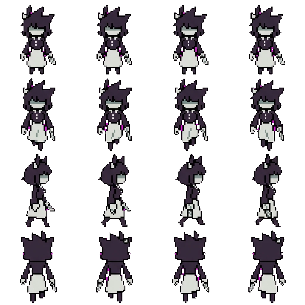 Miss Bloomie movement sprite
