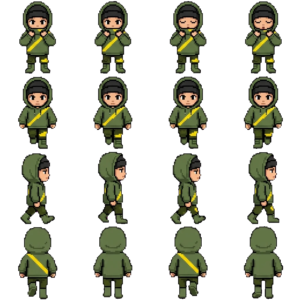 Torchbearer movement sprite
