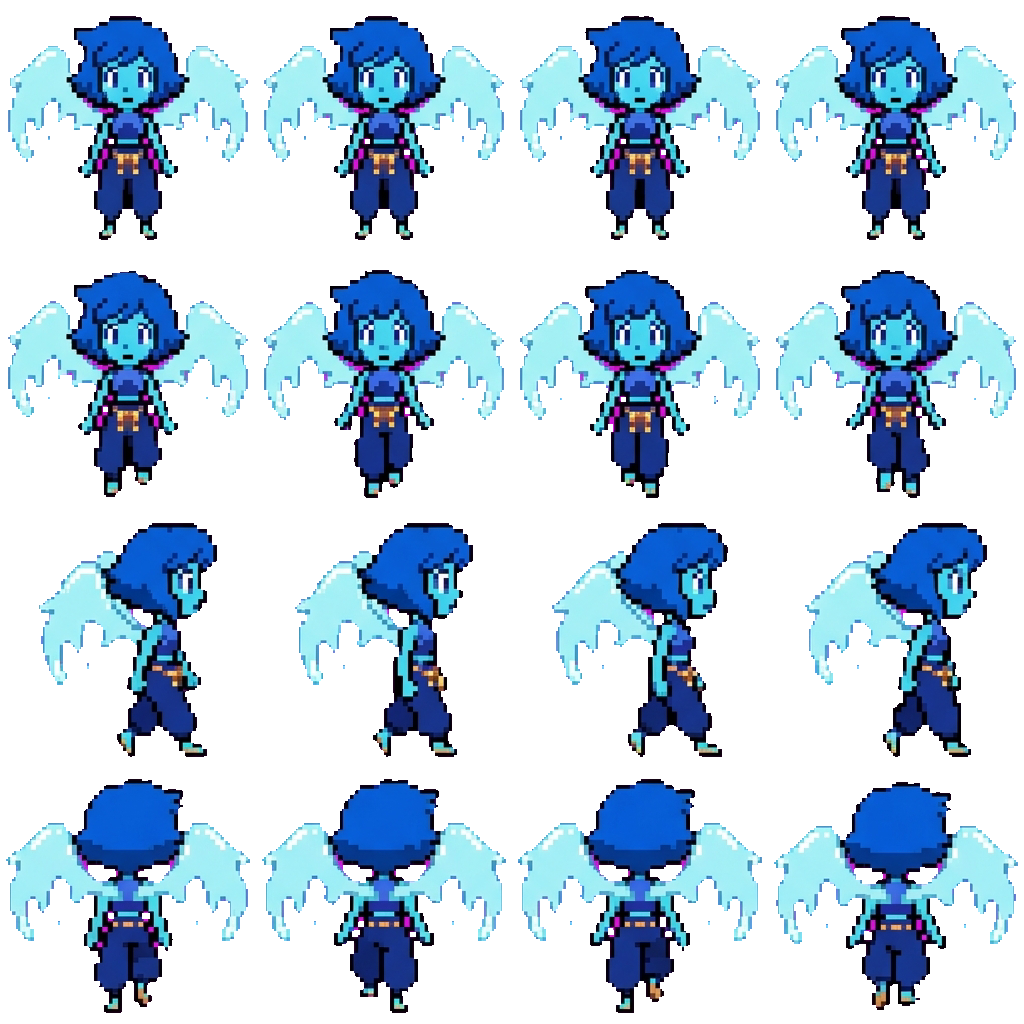 Lapis Lazuil movement sprite