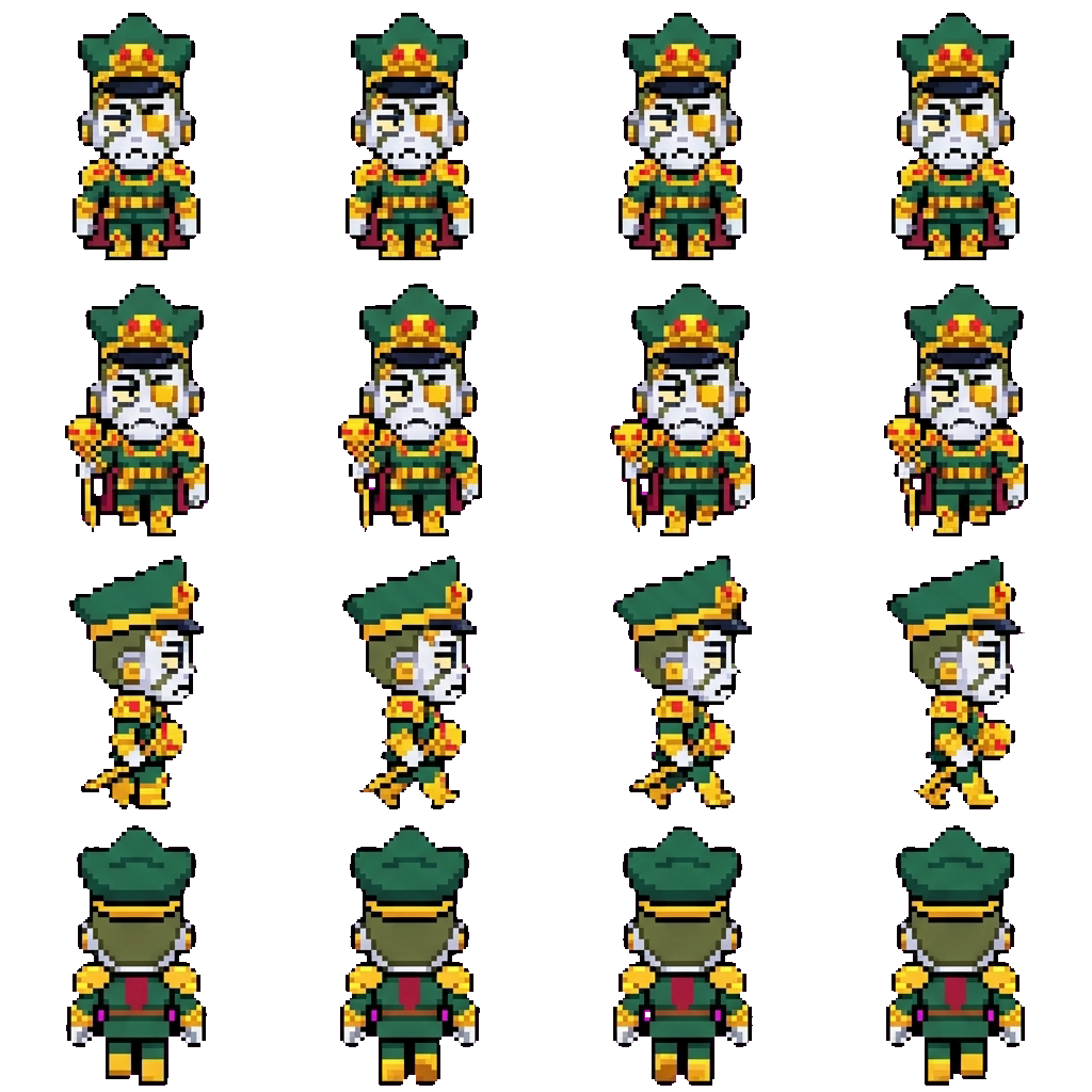 Gray Gigantophis movement sprite