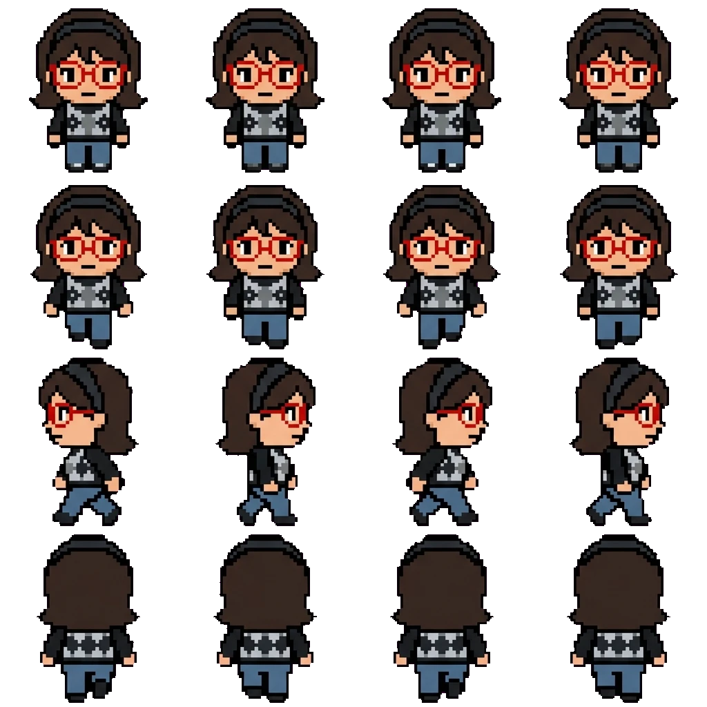 Fran movement sprite