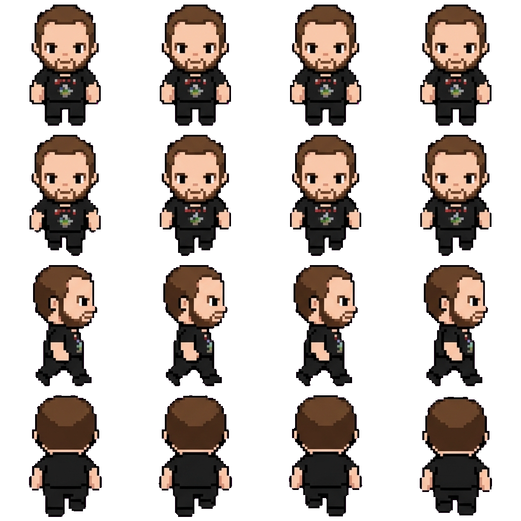 Patrick movement sprite