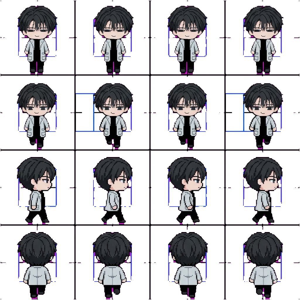 Zen movement sprite