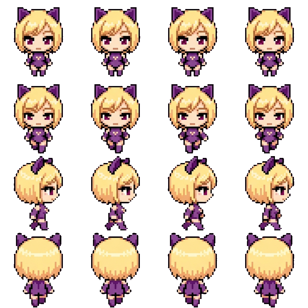 Yomi movement sprite