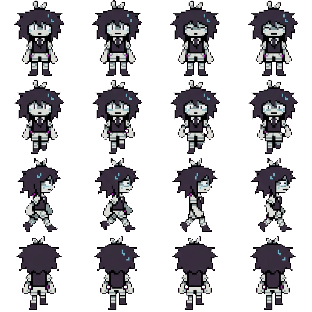 Abbie movement sprite