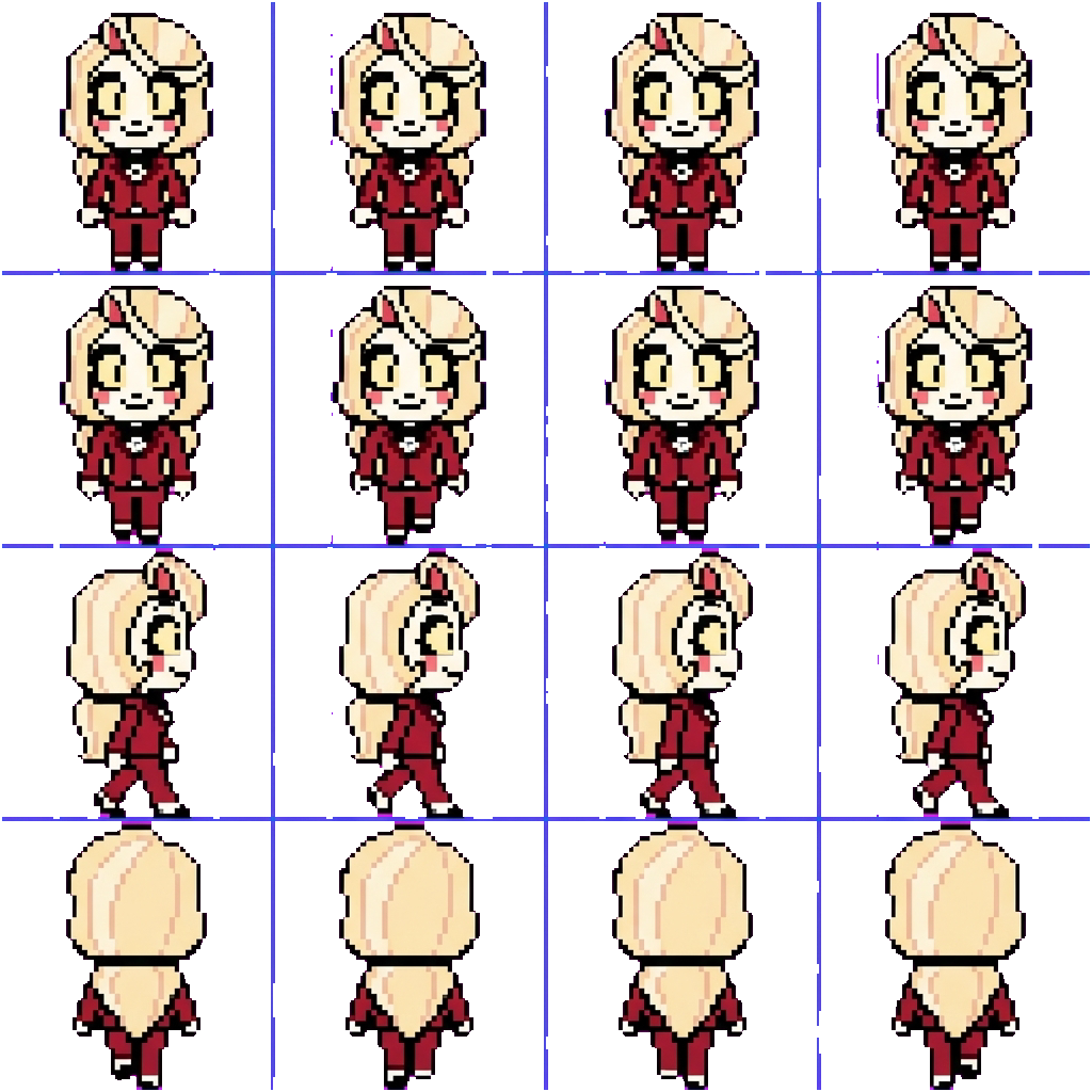 Charlie movement sprite