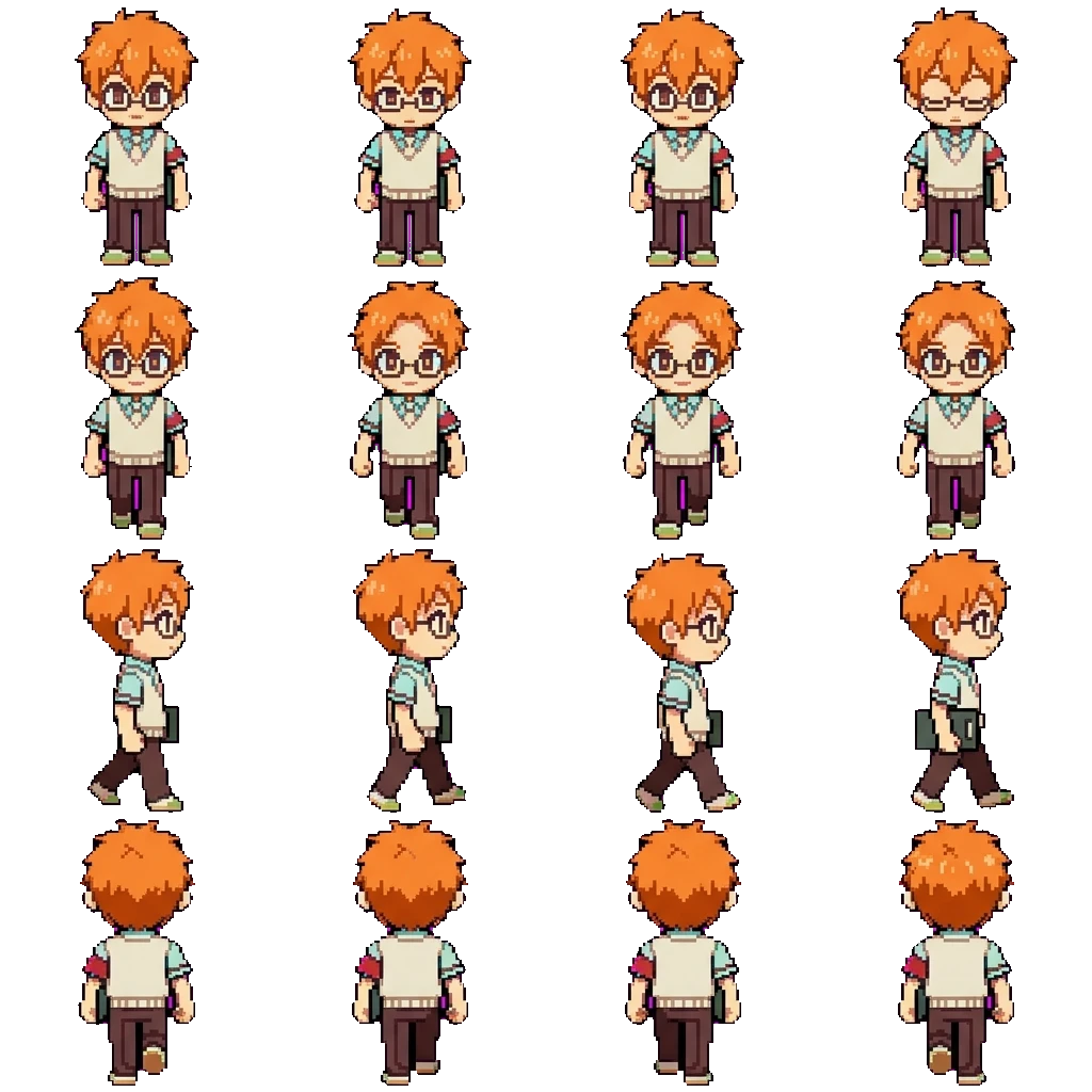 Akane Aoi movement sprite