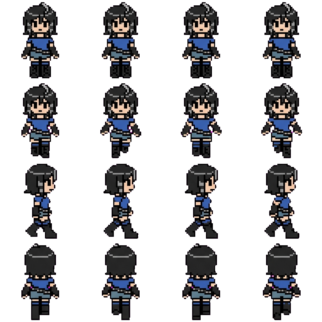 Abbie movement sprite