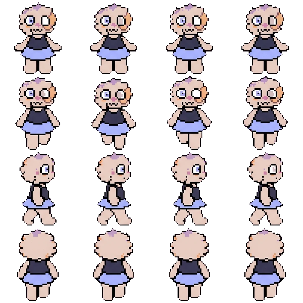 Kiki movement sprite